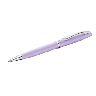 Pelikan Jazz Pastel Boligrafo con Mecanismo de Giro - Punta Mediana - Cuerpo Lacado - Recargable - Color Lavanda Pastel