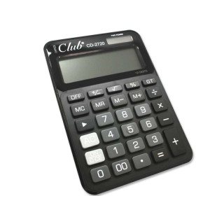 Ingraf CD-2720-12 Calculadora de 12 Digitos - 4 Teclas de Memoria - Tecla de Doble Cero - Calculo de Porcentaje - Tecla de Suma