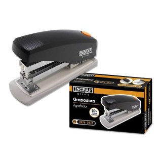 Ingraf Grapadora Pro - Alta Capacidad de Grapado - Diseño Ergonomico - Durabilidad Garantizada - Ideal para Oficina y Hogar -