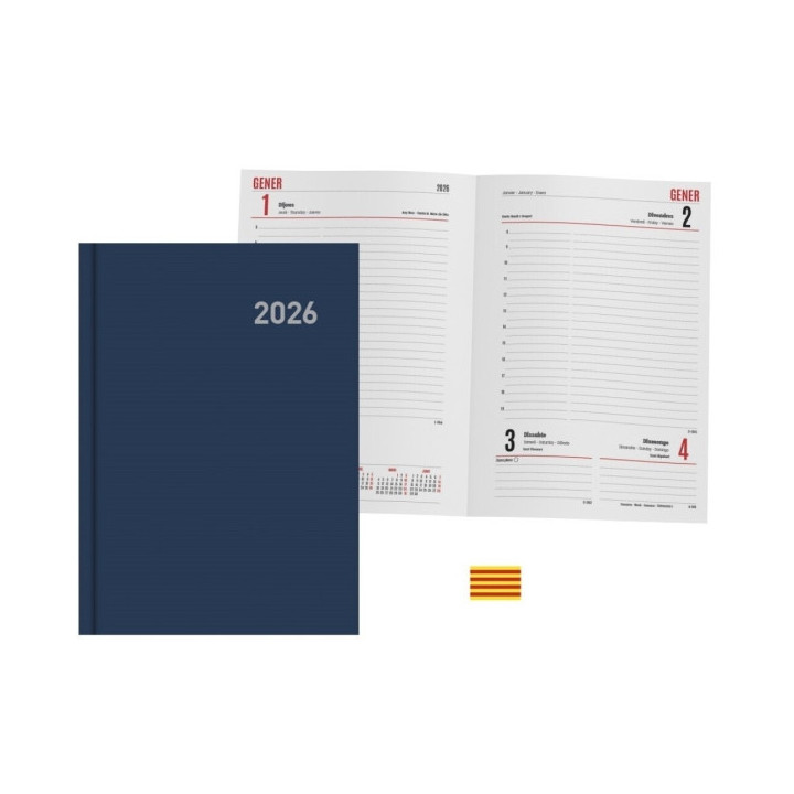 Ingraf Paris Agenda Anual en Catalan - Dia Pagina - Viernes