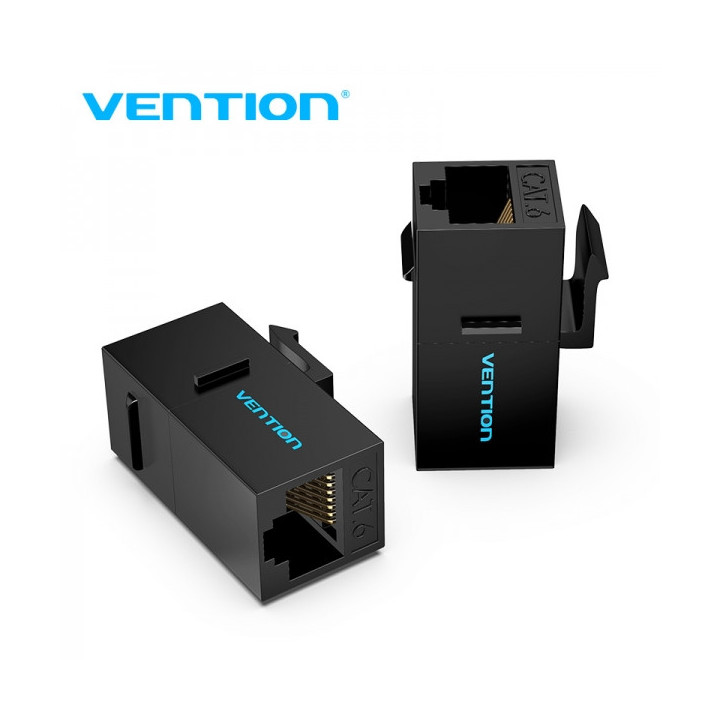 Vention Conector de Red UTP RJ45 Cat6 - Color Negro
