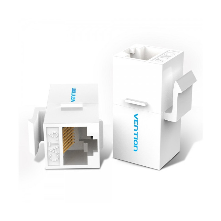 Vention Pack de 5 Conectores de Red UTP RJ45 Cat6 - Color Blanco
