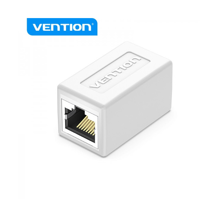 Vention Pack de 5 Adaptadores Conector RJ45 Cat.6 FTP Hembra a Hembra - Color Blanco