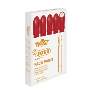 Jovi Twist Stick de Pintura de Cara - Hipoalergenico - Base Agua - Facil de Aplicar y Retirar - Gran Cubricion - Seca Rapido -