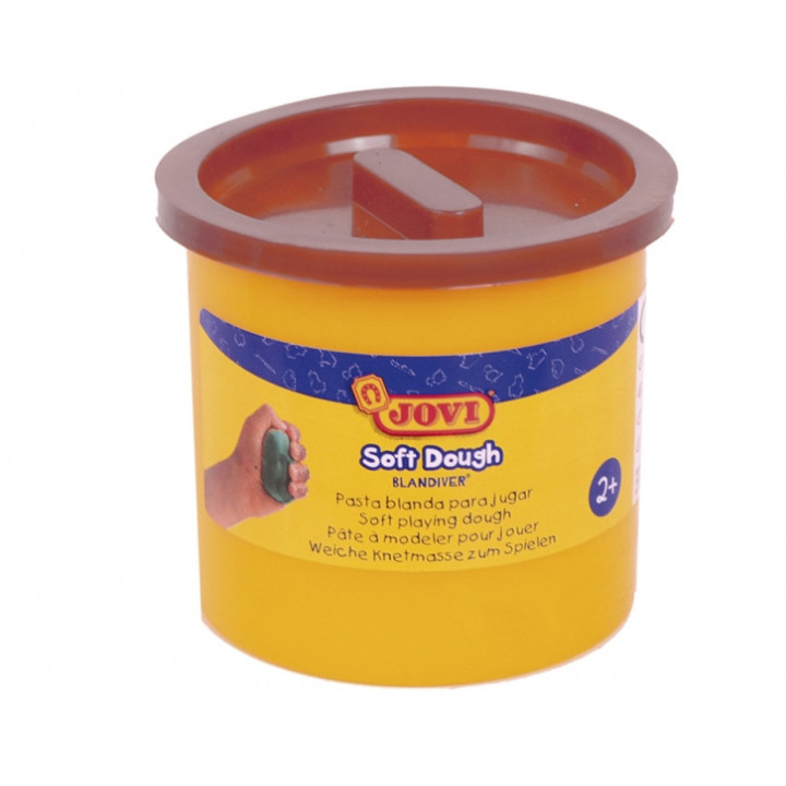 Jovi Soft Dough Blandiver Pack con 5 Botes de Pasta de Modelar 110gr - Blanda y Flexible - Facil de Amasar y Moldear - Ideal pa