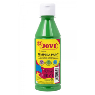 Jovi Tempera Paint Tempera Liquida 250ml - Base Agua - Lista para Usar - Alto Poder Cubriente - Secado Rapido - Excelente Fluid