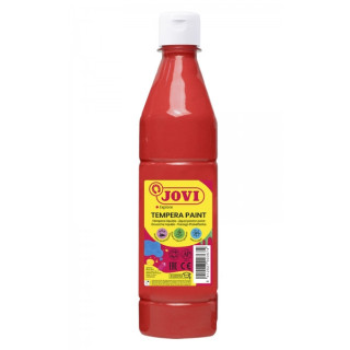 Jovi Tempera Paint Tempera Liquida 500ml - Base Agua - Lista para Usar - Alto Poder Cubriente - Secado Rapido - Excelente Fluid