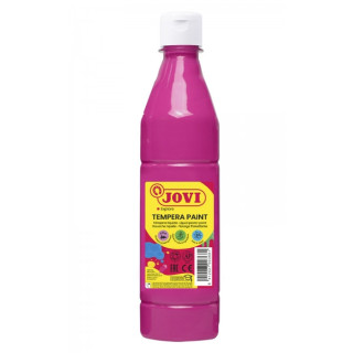 Jovi Tempera Paint Tempera Liquida 500ml - Base Agua - Lista para Usar - Alto Poder Cubriente - Secado Rapido - Excelente Fluid