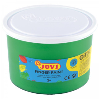 Jovi Finger Paint Bote de 500ml Pintura de Dedos - Ingredientes Naturales - Colores Mezclables - Textura Gelatinosa - Lavable -