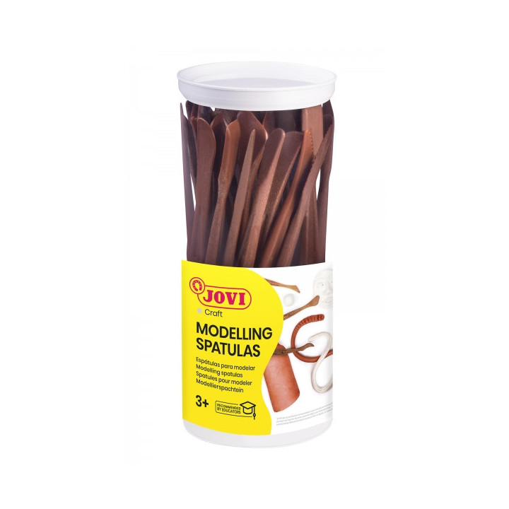 Jovi Bote de 45 Modeladores de Plastico - 5 Modelos - Herramientas para Arcilla