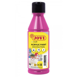 Jovi Jovidecor Acryl Pintura Acrilica Satinada - Alto Poder Cubriente - Facil Aplicacion - Multiusos - Resistente al Agua y Jab