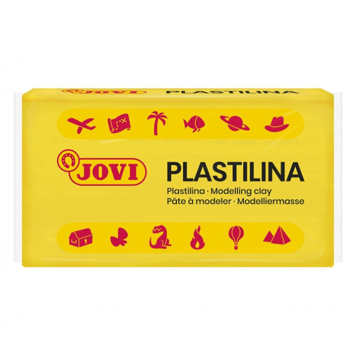 Jovi Caja de 30 Pastillas de Plastilina 50gr - Pasta de Modelar Vegetal - No Se Seca - sin Gluten - Inocua - Facil de Moldear -
