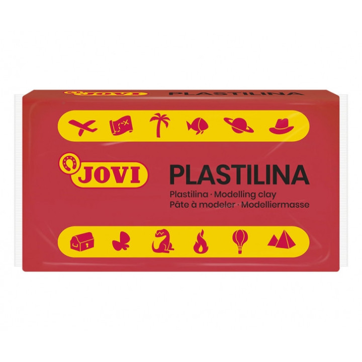 Jovi Caja de 30 Pastillas de Plastilina 50gr - Pasta de Modelar Vegetal - Mezclables - No Endurece - sin Gluten - Inocua y No T