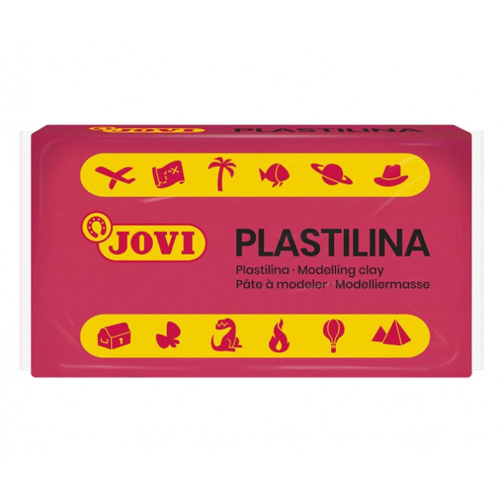 Jovi Caja de 30 Pastillas de Plastilina 50gr - Muy Moldeable - No Se Seca - sin Gluten - Libre de Alergenos - No Toxica - Color