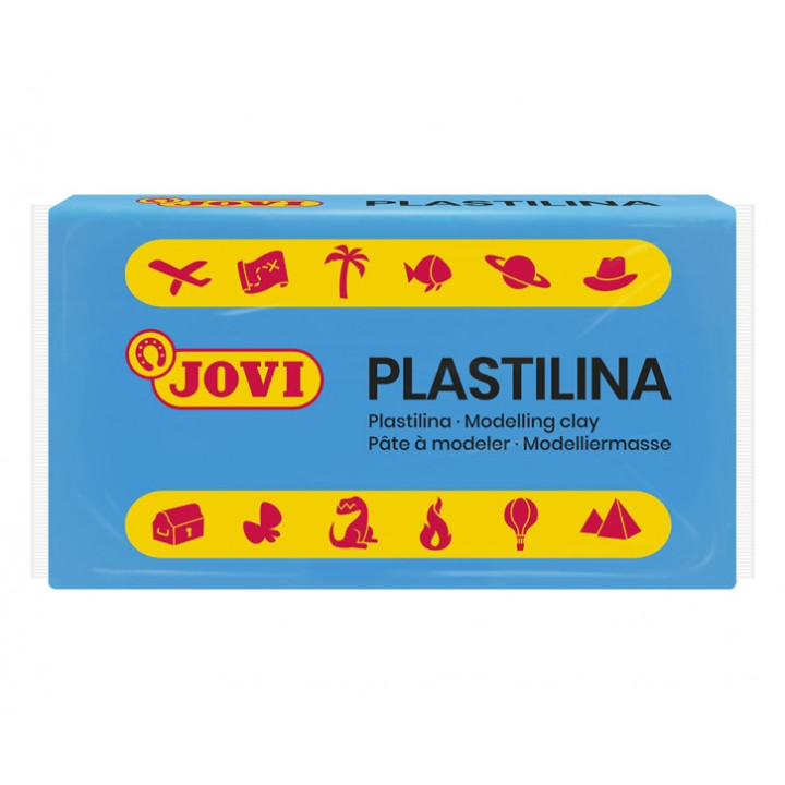 Jovi Caja de 30 Pastillas de Plastilina 50gr - Pasta Vegetal - No Se Seca - sin Gluten - Inocua - Facil de Moldear - Ideal para
