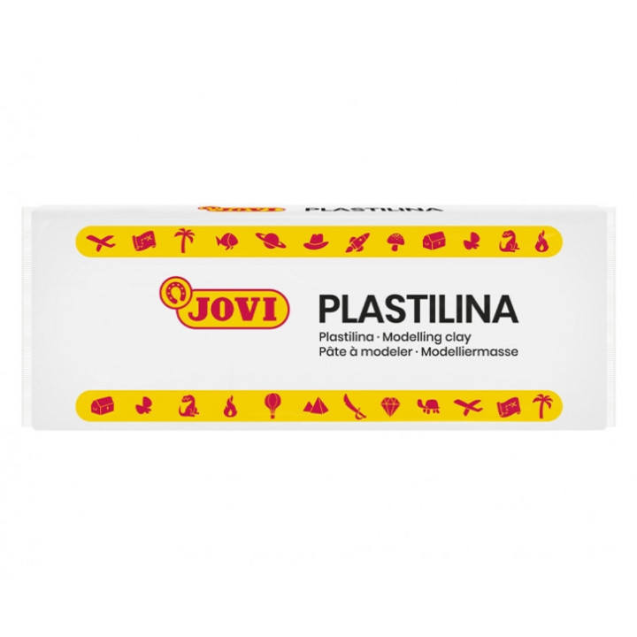 Jovi Caja de 15 Pastillas de Plastilina 150G - 100% Vegetal - Muy Moldeable - No Se Seca - sin Gluten - Mezclables - Libre de A