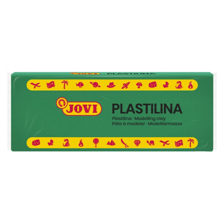 Jovi Caja de 15 Pastillas de Plastilina 150gr - Pasta Vegetal - No Se Seca - sin Gluten - Inocua - Facil de Moldear - Ideal par