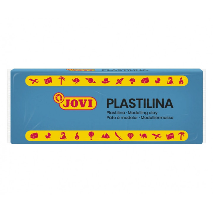 Jovi Caja de 15 Pastillas de Plastilina 150gr - Muy Moldeable - No Se Seca - Libre de Alergenos - Ideal para Figuras en Volumen