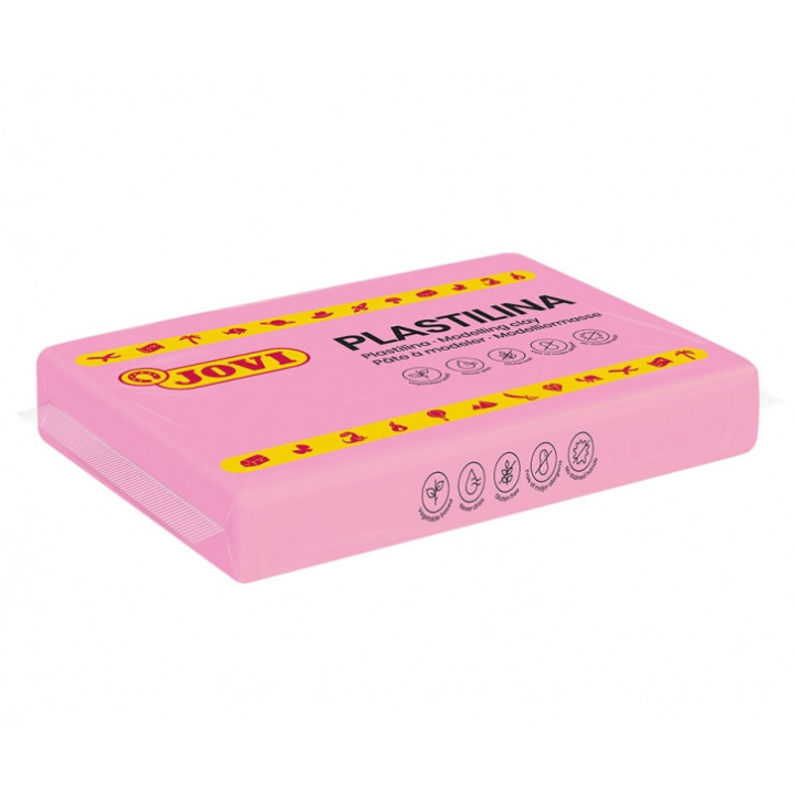 Jovi Caja de 15 Pastillas de Plastilina 350gr - Pasta Vegetal - No Endurece - sin Gluten - Inocua - Facil de Moldear - Ideal pa