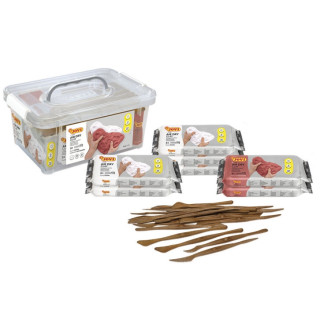 Jovi Air Dry Pack con 7 Paquetes de Pasta para Modelar de 500gr cada Uno + 20 Espatulas - Secado al Aire - Facil de Moldear - A