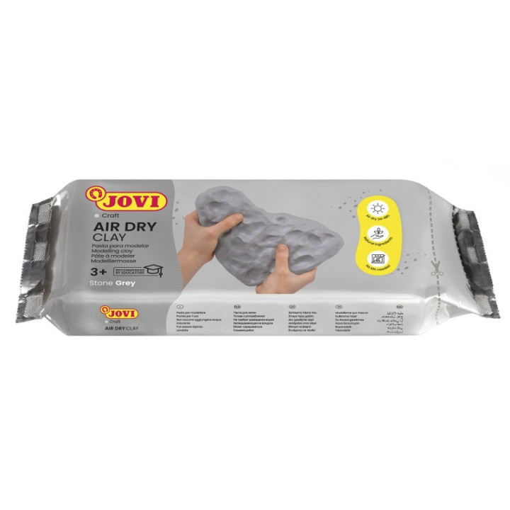 Jovi Air Dry Pasta para Modelar 1000gr - Endurecible al Aire - Tacto Fresco - Facil de Moldear - Multi-Superficie - Secado en 2