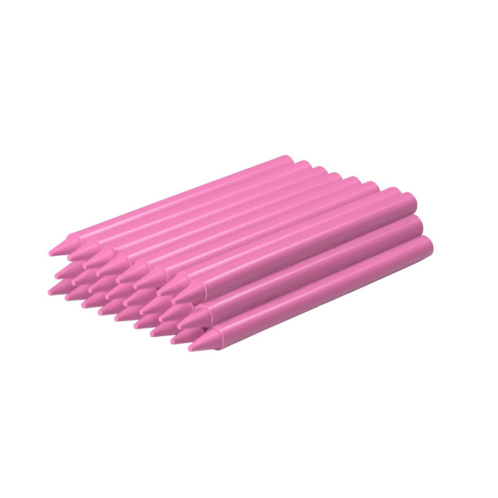 Jovi Plasticolor Estuche de 25 Ceras Plasticas - Resistentes - No Manchan - Agradable de Rayar - Acabado Brillante - Gran Durac