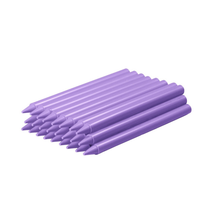 Jovi Plasticolor Estuche de 25 Ceras Plasticas - Resistentes - No Manchan - Agradable de Rayar - Acabado Brillante - Mezclables