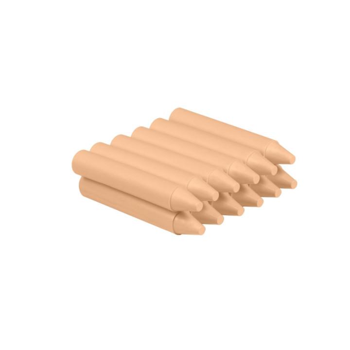 Jovi Estuche de 12 Ceras - No Manchan - No Huelen - Resistentes - Deslizan Bien - Faciles de Afilar - Desarrollan Motricidad Fi