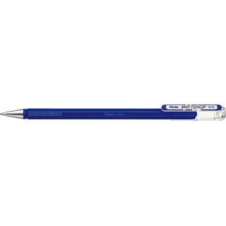 Pentel Mattehop Boligrafo de Bola - Punta 1mm - Trazo 0.5mm - Tinta de Gel Opaca - Fabricado con 55% de Materiales Reciclados -