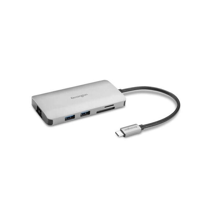 Kensington Hub 8 en 1 Conexion USB-C - Puertos: 3x USB 3.2