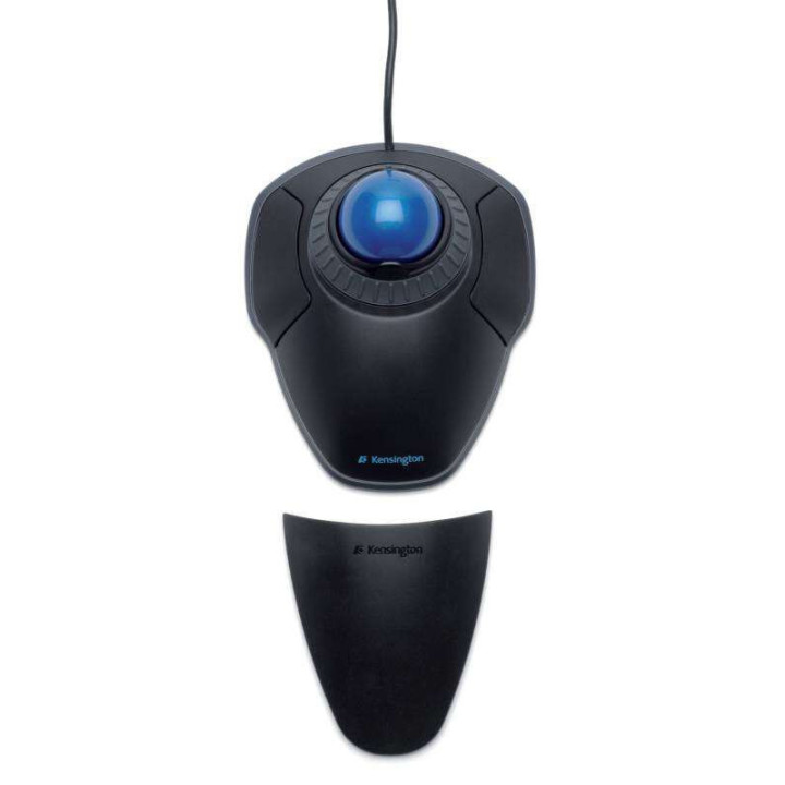 Kensington Trackball Orbit con Anillo de Desplazamiento - Bola de 40mm - Personalizacion de Botones - Precision Optica - Reposa
