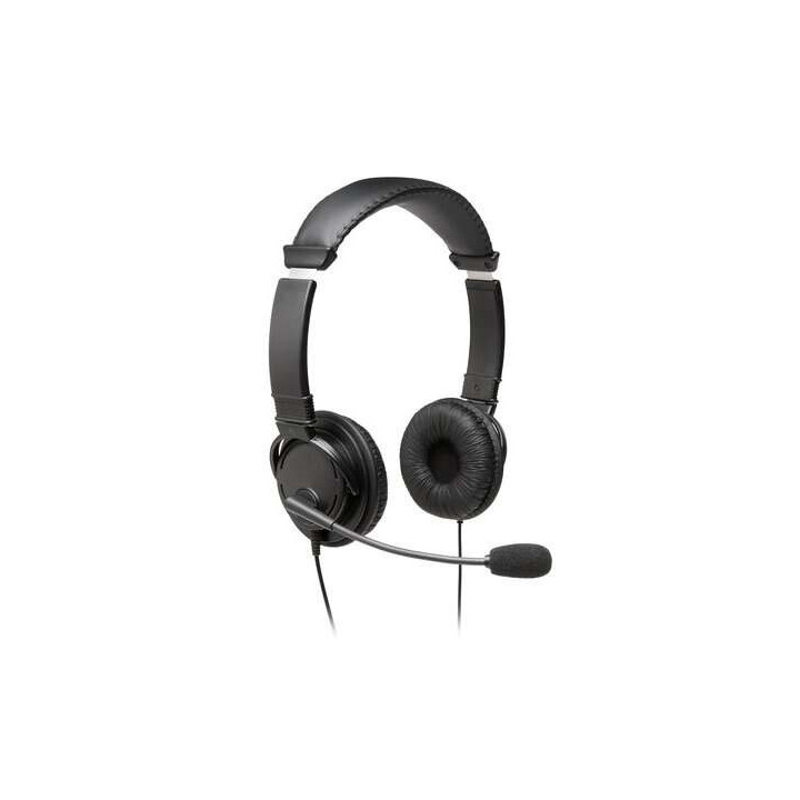 Kensington Auriculares HiFi USB con Microfono - Sonido Estereo - Gran Comodidad - Supresion de Ruido - Cable USB de 1.82m