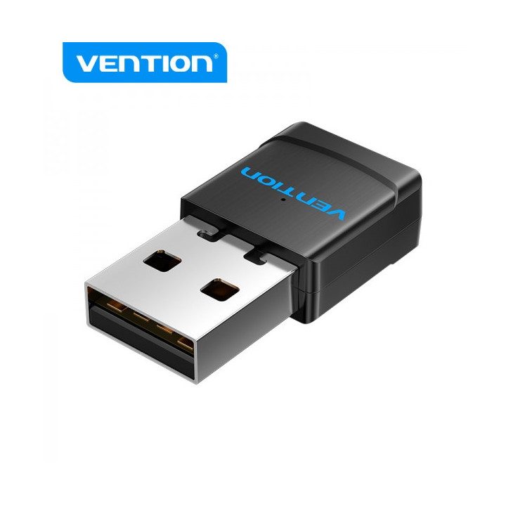 Vention Adaptador USB a WiFi 150Mbps - Color Negro