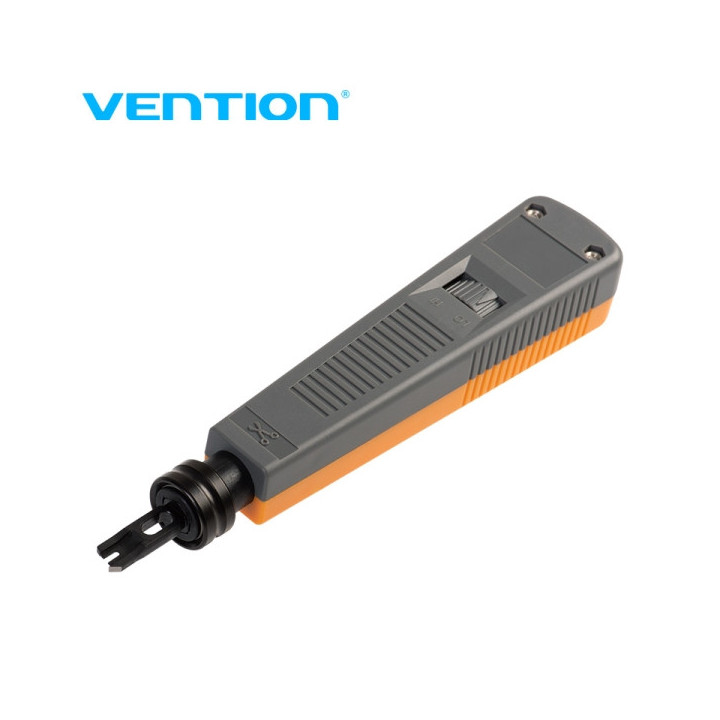 Vention KECH0 Insertadora - Cuchilla Desmontable - Hoja Doble de Acero Especial - Cableado TP Sencillo - Corte de Cable Redunda