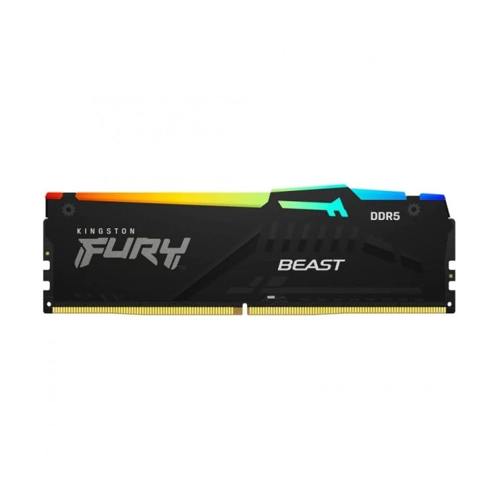 Kingston Fury Beast RGB Memoria RAM DDR5 5600MHz 8GB CL32