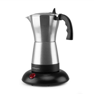 Orbegozo KFE 660 Cafetera Italiana Electrica Comparte Diversion con 6 Tazas de Cafe Caliente en Minutos Potencia 480W - Apagado