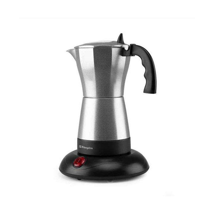 Orbegozo KFE 660 Cafetera Italiana Electrica Comparte Diversion con 6 Tazas de Cafe Caliente en Minutos Potencia 480W - Apagado