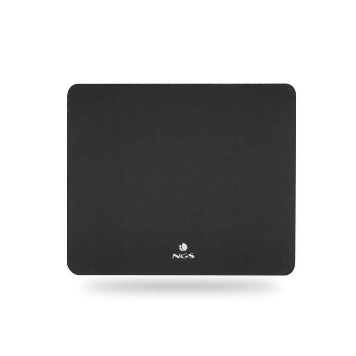 NGS Kilim Alfombrilla para Raton - Microfibra - Medidas 25x21 cm - Color Negro