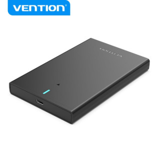 Vention Carcasa USB 3.1 Gen 2-C - Transferencia 6 Gbps - UASP y Trim - Modo Suspension - Proteccion ABS - Facil Instalacion - C