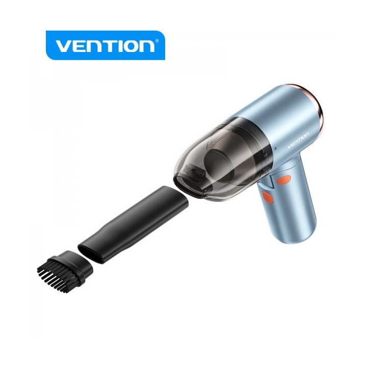 Vention Aspirador de Mano con Bateria - Autonomia 20 Min - Color Negro