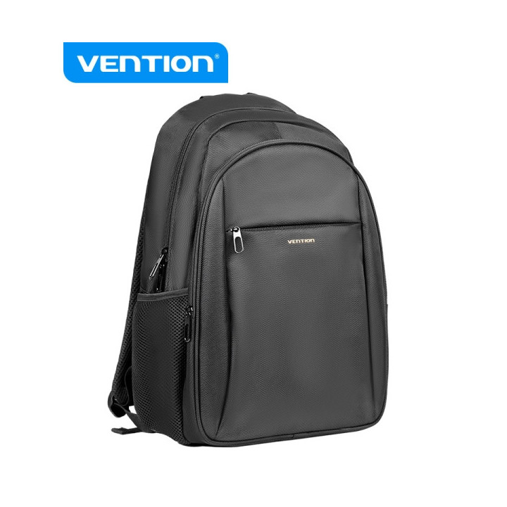 Vention Mochila para Portatil - Capacidad 20L - para Laptops 15.6" - Material Resistente al Agua y Arañazos - Color Negro