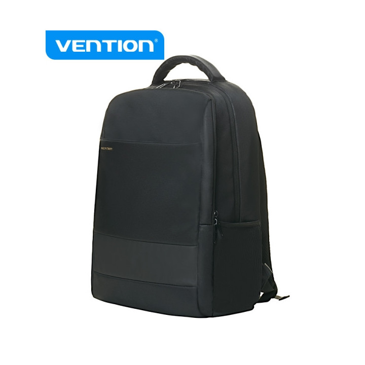 Vention Mochila Impermeable para Portatil - Tejido Oxford - Compartimento 15.6" - Capacidad 20L - Color Negro