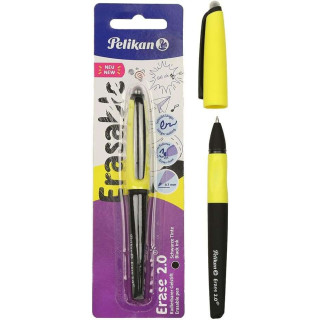 Pelikan Roller Erase 2.0 Boligrafo - Empuñadura Ergonomica Antifatiga - Duracion Larga de la Tinta - Cuerpo del Mismo Color de