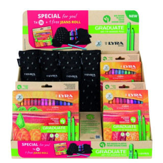 Lyra Graduate Art Tip Expositor de Rotuladores de Colores - Colores Surtidos