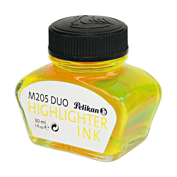 Pelikan Tinta 4001 No.78 - Frasco 30ml - Asegura el Perfecto Funcionamiento de la Estilografica - Color Amarillo Fluorescente