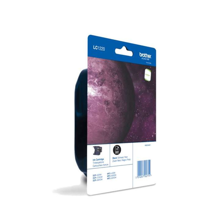 Brother LC1220 Negro Cartucho de Tinta Original - LC1220BKBP