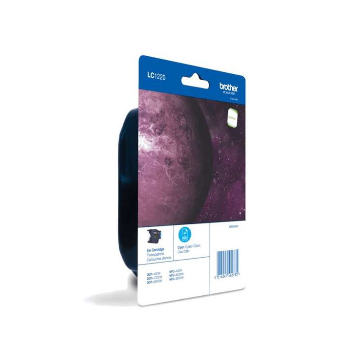 Brother LC1220 Cyan Cartucho de Tinta Original - LC1220CBP