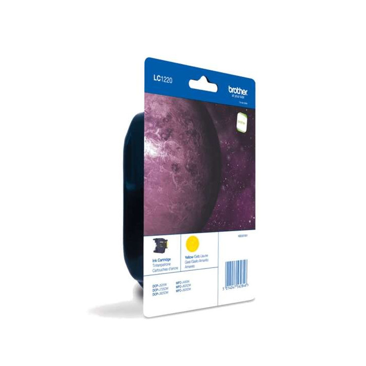 Brother LC1220 Amarillo Cartucho de Tinta Original - LC1220YBP