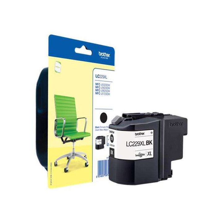 Brother LC229XL Negro Cartucho de Tinta Original - LC229XLBKBP