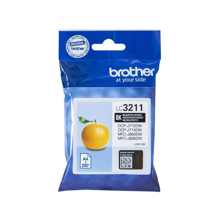 Brother LC3211 Negro Cartucho de Tinta Original - LC3211BK